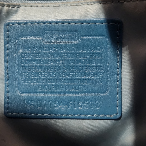 EUC Coach leather bag - Picture 6 of 7